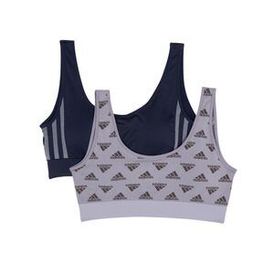 Adidas Women's Seamless Bralette with Removable Cups, 2-Pack
